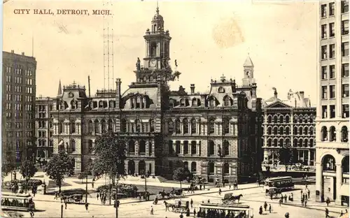 Detroit - City Hall -690256