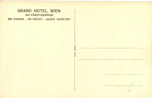 Wien - Grand Hotel -690380