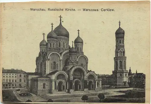 Warschau - Warszawa - Russische Kriche -691930