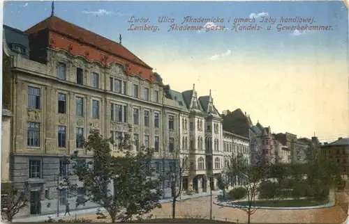 Lemberg - Lwow - Akademie Gasse -692176