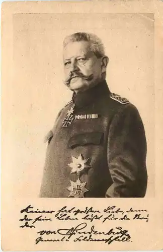 von Hindenburg - Feldmarschall -692570