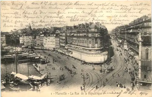 Marseille - La Rue de la Republique -694228