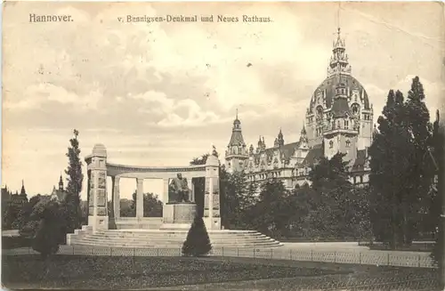 Hannover - v. Bennigsen Denkmal -695660