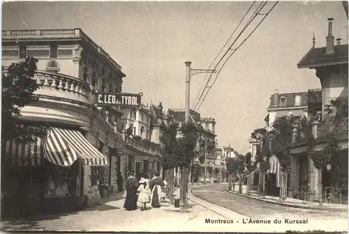 Montreux - L Avenue du Kursaal -697266