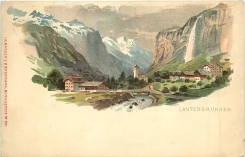 Lauterbrunnen - Litho -697498