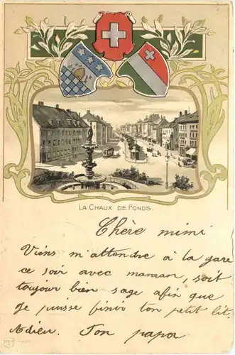 La Chaux de Fonds - Litho -697662