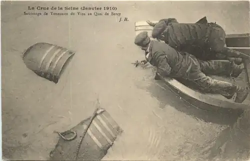 Paris - La Crue de la Seine 1910 -697818