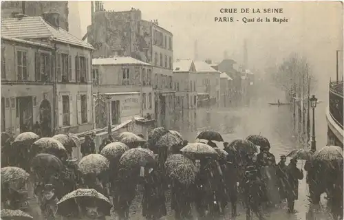 Paris - La Crue de la Seine 1910 -697830