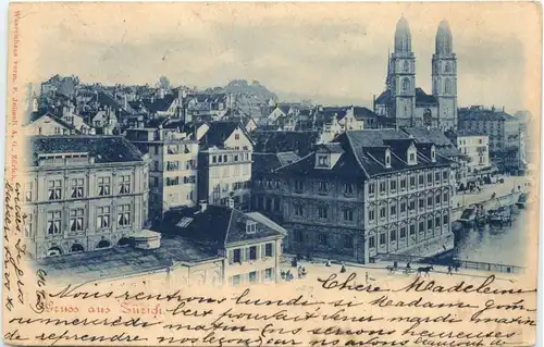 Gruss aus Zürich -697990