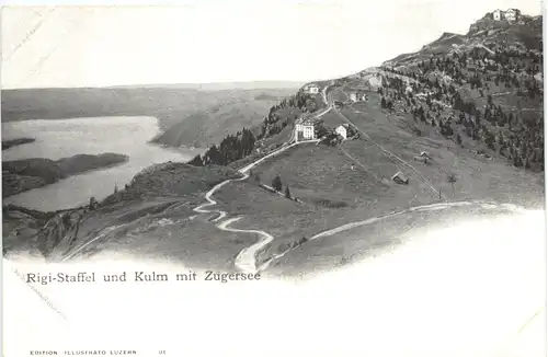 Rigi Staffel und Kulm mit Zugersee -698166