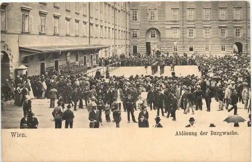 Wien - Ablösung der Burgwache -698576