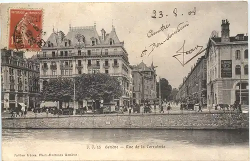 Geneve - Rue de la Coraterie -698668