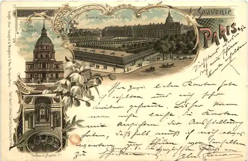 Souvenir de Paris - Litho -699512