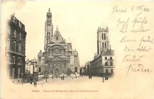 Paris - L Eglise St. Etienne -700740