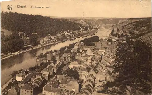 Dinant - La Meuse en aval -702352