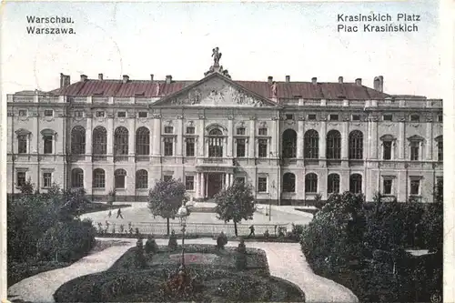 Warszawa - Plac Krasinskich - Feldpost -702960