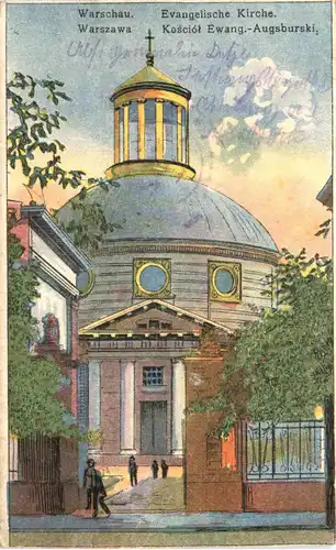 Warschau - Warszawa - Evangelische Kirche - Feldpost -703030