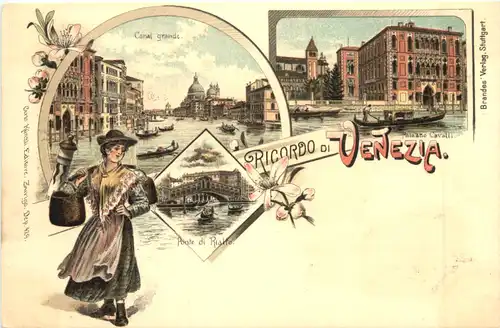 Ricordo di Venezia- Litho -703260