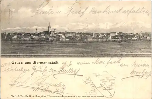 Gruss aus Hermannstadt -703300