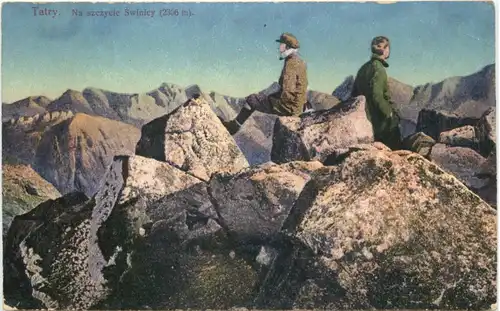 Tatry - Na szczycie Swinicy - Feldpost -705824