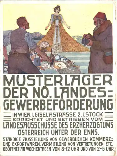 Wien - Musterlager de NÖ. Landes-Gewerbeförderung -707658