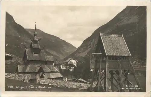 Borgund Gamle Stavkirke -711176