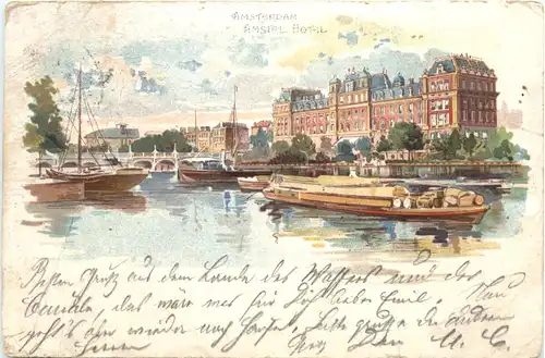 Amsterdam - Amstel Hotel - Litho -711652