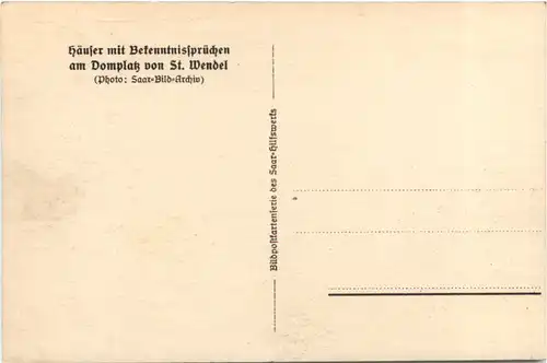 St. Wendel - Domplatz -712570