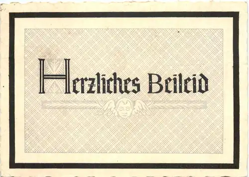 Herzliches Beileid -713200