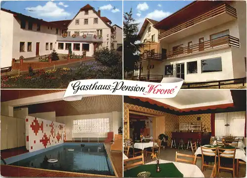 Michelstadt-Weiten Gesäss im Odenwald - Gasthaus Krone -713684