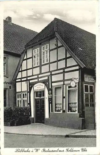 Lübbecke in Westfalen - Restaurant zur Goldenen Uhr -715202