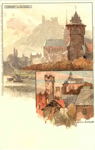 Oberwesel - Litho -716326