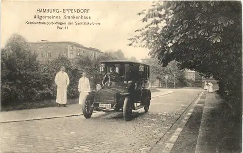 Hamburg - Eppendorf - Krankentransport-Wagen -719070