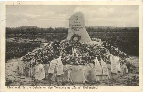 Hollenstedt - Ehrenmal für die gefallenen des Turnvereins Jahn -719610