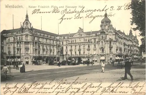 Wiesbaden - Kaiser Friedrich Platz -722604