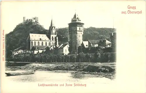 Gruss aus Oberwesel - Liebfrauenkirche -722974