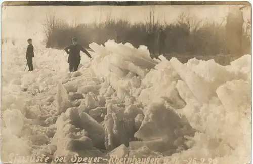 Speyer am Rhein - Eiswüste 1929 -723468