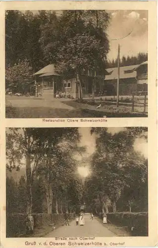 Oberhof - Gruss v. d. Oberen Schweizerhütte -723568