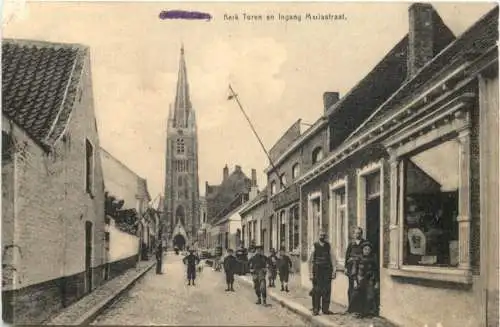 Oudenburg - Kerk Toren - Feldpost -727550