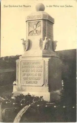 Das Denkmal bei Noyers Sedan -727706