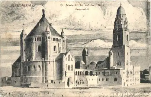 Jerusalem - St. Marienkirche auf dem Sion -730702