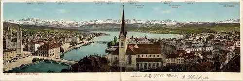 Zürich - Klappkarte -264822