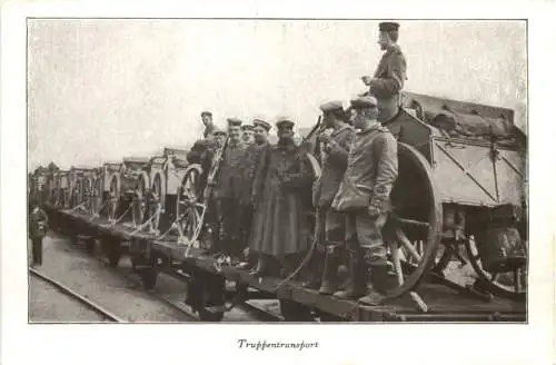 WW1 - Truppentransport -732136