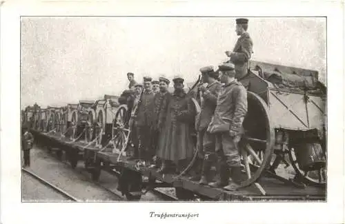 WW1 - Truppentransport -732138