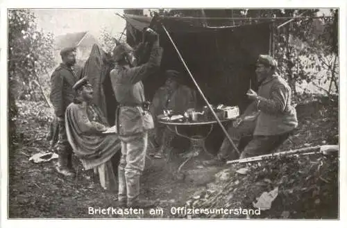 WW1 - Briefkasten am Offiziersunterstand -732244