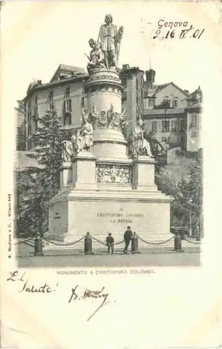 Genova - Monumento a Cristoforo colombo -732948