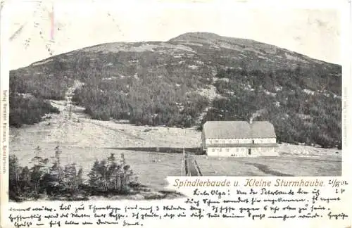 spindlerbaude und Kleine Sturmhaube - Riesengebirge -733202