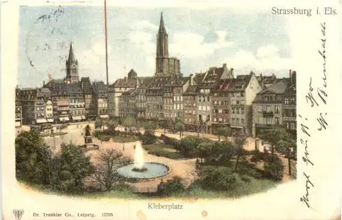 Strassburg im Elsass - Kleberplatz -733582