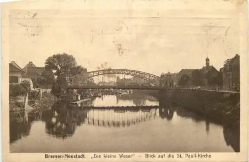 Bremen - Neustadt - Die leine Weser -735764