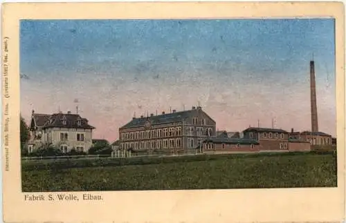 Eibau in Sachsen - Kottmar - Fabrik S. Wolle - Luna Karte -738118